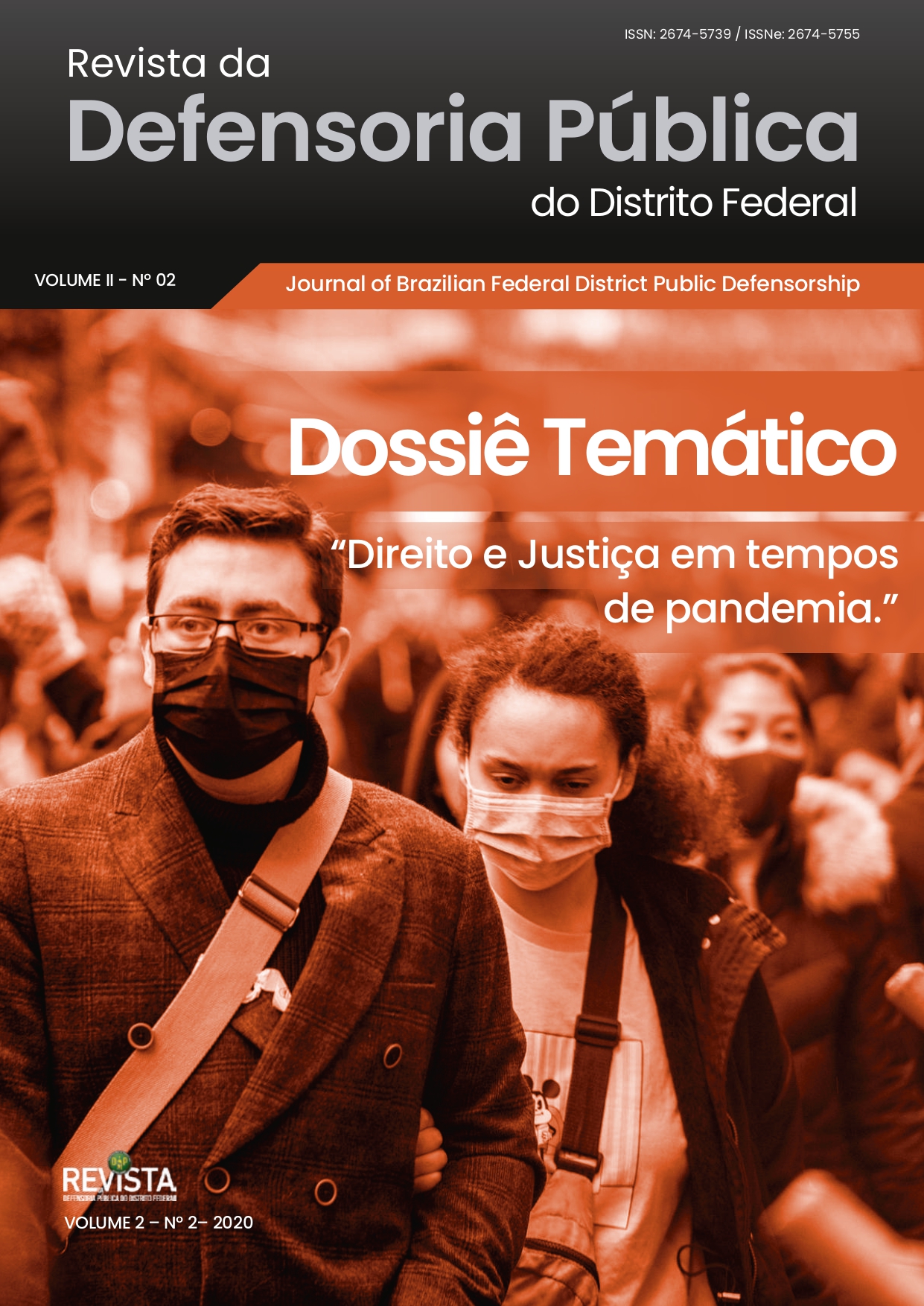 capa da Revista da Defensoria Pública