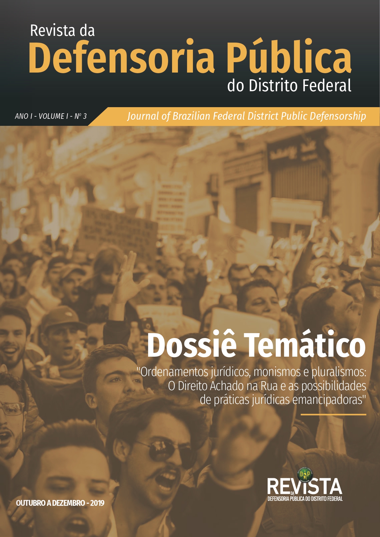 Capa da Revista da Defensoria Pública do Distrito Federal